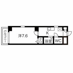 ドミール長者町の物件間取画像